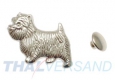 10er Pack Ziernieten Westie West Highland Terrier 446 Motivniete