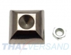 10er Pack Ziernieten Pyramidennieten f�r Kristall 15mm #5555