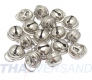 96er Pack Gl�ckchen Schellen 16mm Durchmesser Silbern Glocken
