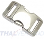 Metall Steckschnalle ( Steckschlie�er ) 16mm Aluminium Alu 4001