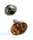 10er Pack Ziernieten Strassnieten Chatonnieten 6mm Bernstein