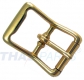 Gebogene Rollschnalle 30mm MESSING / Rollschnallen