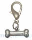 Halsbandanh�nger Charm Knochen silberfarben #36 Schmuck Anh�nger