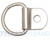 10er Pack D-Ring mit Befestigungs Clip - D-Ring: 20mm