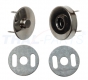 200er Pack Magnetverschluss � 15mm Magnetschlo� Magnetknopf