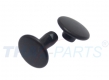 1000er Pack Doppel Hohlnieten 13x12mm Unten zu Schwarz verkupfer