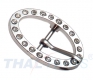 10er Pack Strass Schnalle Oval 10mm Strassschnallen Schnallen