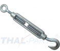 25er Pack Spannschloss M16 x 170mm Haken - �se DIN 1480 verzinkt Seilspanner