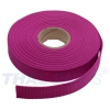 10m Gurtband 25mm Breit ca. 1,6mm stark / Pink Polypropylen