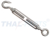Spannschloss M12 x 200mm Haken - �se DIN 1480 Edelstahl Niro f. Drahtseil