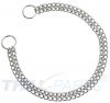 Hunde Halskette kurzgliedrig 2,5mm x 60cm 2-reihig Kettenhalsband Hundehalskette