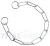 Hunde Halskette langgliedrig 4,0mm x 75cm Kettenhalsband Hundehalskette