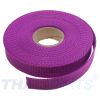 10m Gurtband 20mm Breit ca. 1,6mm stark / viola Polypropylen Fuchsia
