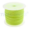 50m PP Universalschnur 3,0mm  / 12 x geflochten gelb fluoreszierend
