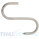 50er Pack S-Haken 80mm Edelstahl Speckhaken Fleischerhaken