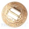 Concho #036 30mm Western G�rtelconcho geschlitzt Kupfer Conchos Concha