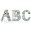 10er Pack Strassbuchstabe - Z - zum Aufschieben #SL032 - 35mm - Strass Buchstabe