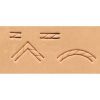 Punzierstempel Rope Stamp Set 4-teilig, 1/8 Zoll