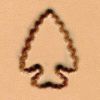 Punzierstempel 3D, Pfeilspitze, Gr��e 25 mm