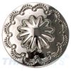 Concho #138 20mm Western Concho Leathercraft Silber Conchos Concha