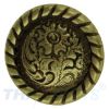 Concho #177 20mm Western Stirnriemen Rund Seil Antik Bronze Conchos Concha