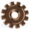 Concho #184  20mm Zahnrad Steampunk Bezel Gold Conchos Concha