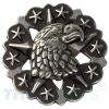 Concho #190 30mm Western Adler Stern Concho Sattler Antik Silber Conchos Concha