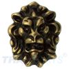 Concho #195 Kleiner L�wenkopf 22mm x 17mm Antik Bronze Conchos Concha