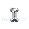 Strassmotiv - Knochen - mit einem Stein f�r 10mm Gurtband