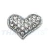 Strassmotiv Herz asymmetrisch zum Aufschieben f�r 10mm Gurtband