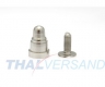 50er Pack Schraubnieten Killernieten Spikes 7,5 x 12mm Stumpf